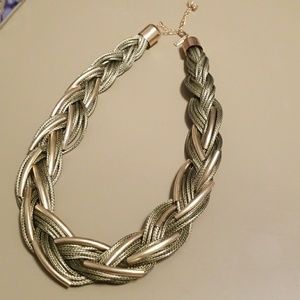 Braided necklace